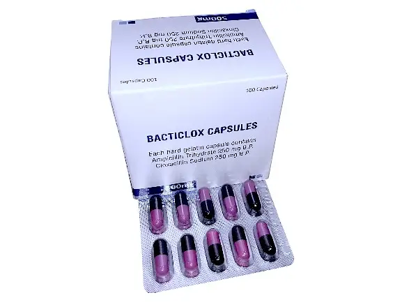 BACTICLOX  (AMPICLOX 500MG) CAPSULES 10X10'S