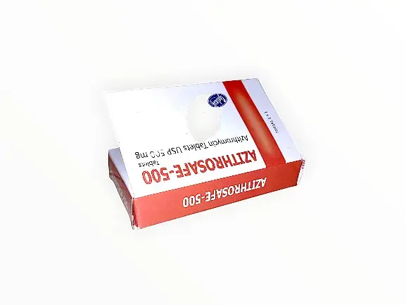 AZITHROSAFE-500 (Azithromycin) 500mg TABS 3'S