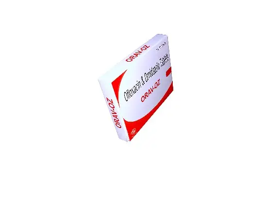OFLOXACIN + ORNIND (ORAV-OZ) 700G 10'S