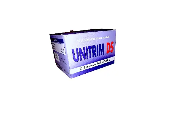 COTRIMOXAZOLE (UNITRIM) 960MG TABS 100'S (copy)