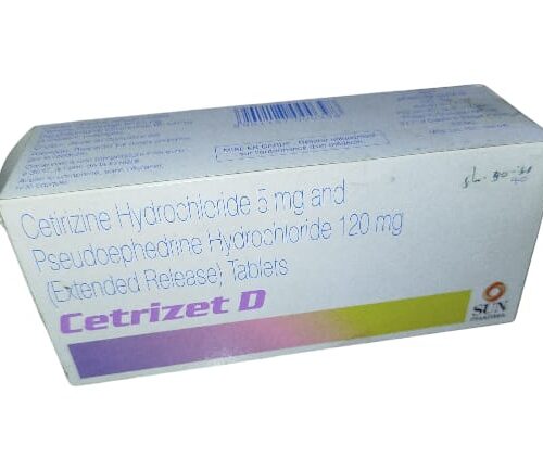 CETRIZET D TABS 100S