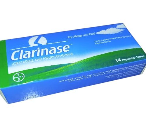 CLARINASE 5/120MG REPETABS 14S