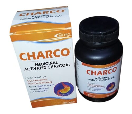 ACTIVATED CHARCOAL(CHARCO) 100S