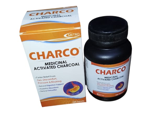 ACTIVATED CHARCOAL(CHARCO) 100S