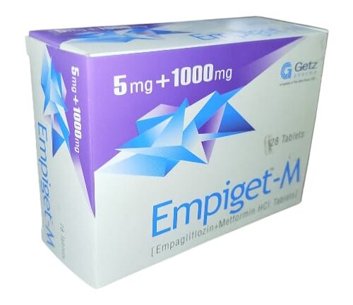 EMPIGET M 5/1000MG 28S