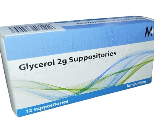 Glycerol supp 2g Child 12s