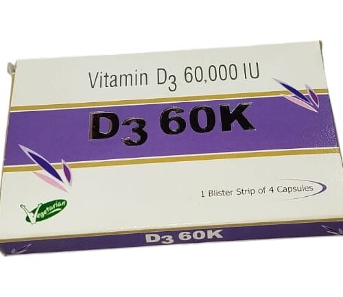 VITAMIN D3 60K TABS 4S