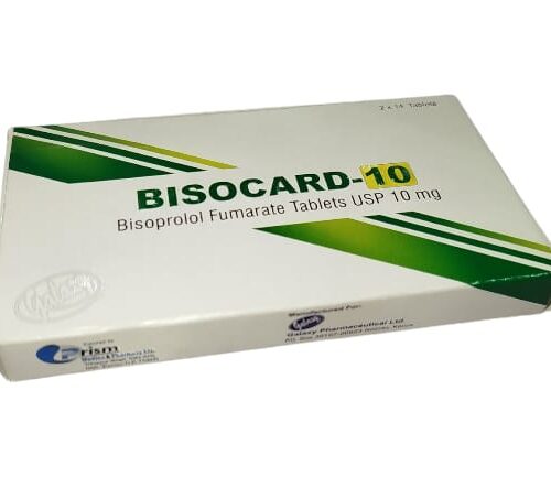 BISOCARD 10(BISOPROLOL 10MG) TABS 28'S