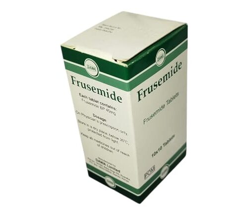FRUSEMIDE BP 40MG TABS 100S NETT