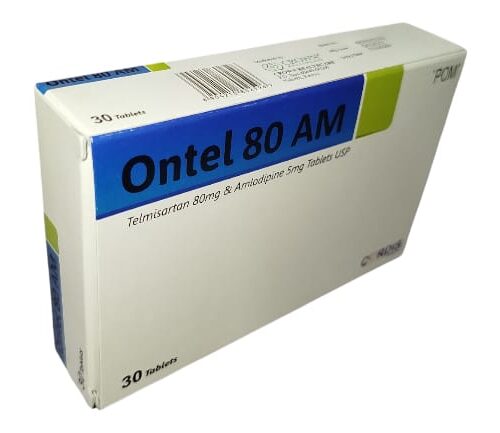 ONTEL80 /5AM(TELMISARTAN 80MG WITH AMLODIPINE 5MG) 30'S