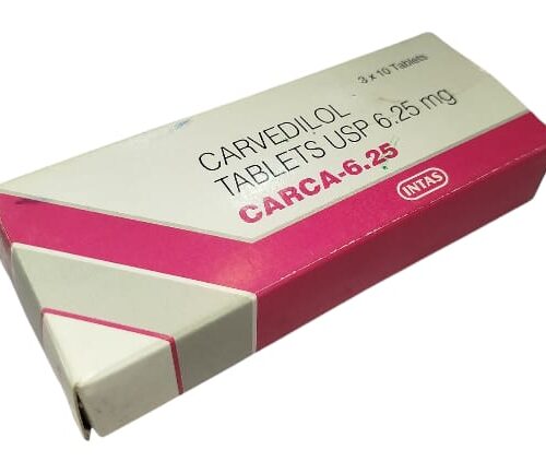 CARVEDILOL(CARCA) 6.25MG 30S