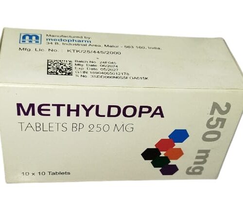 METHYLDOPA 250MG 100'S