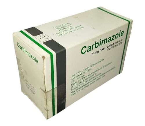 CARBIMAZOLE TABS 5MG 100'S (METRO)