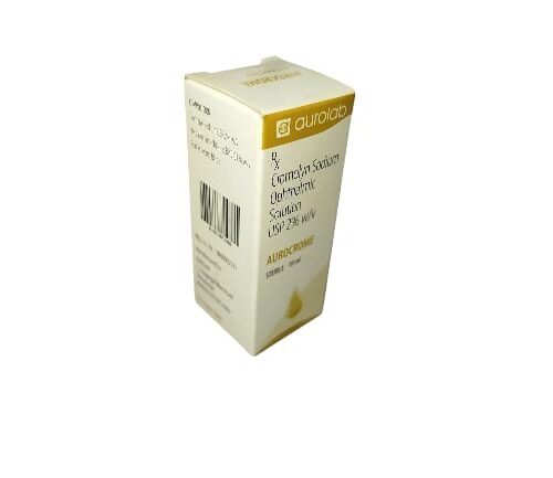 AUROCROME SOLUTION 2% 10ML