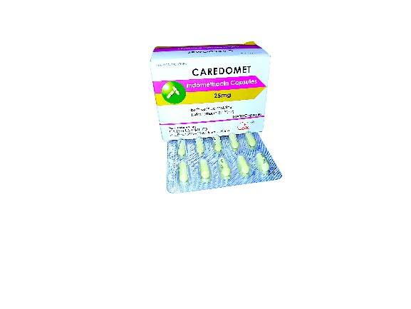 INDOMETHACIN 25MG (CAREDOMET)100S