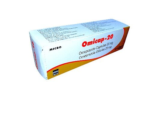 OMEPRAZOLE (OMICAP) 20MG 100S