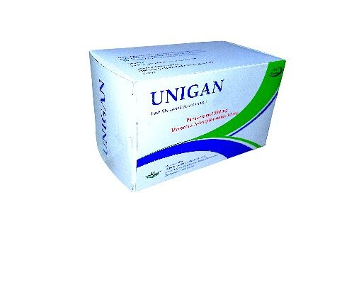 UNIGAN TABS 500/10MG 100'S