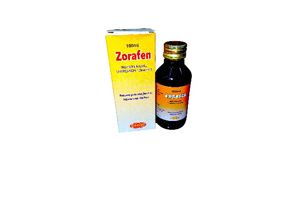 IBUPROFEN(ZORAFEN)100ML SYR