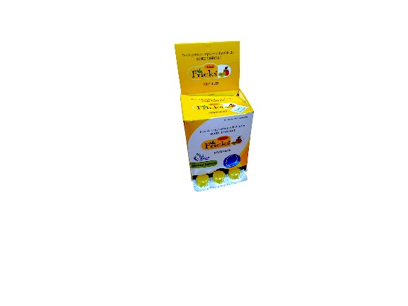 FRICKS HERBAL LOZENGES HONEY&L 12*6