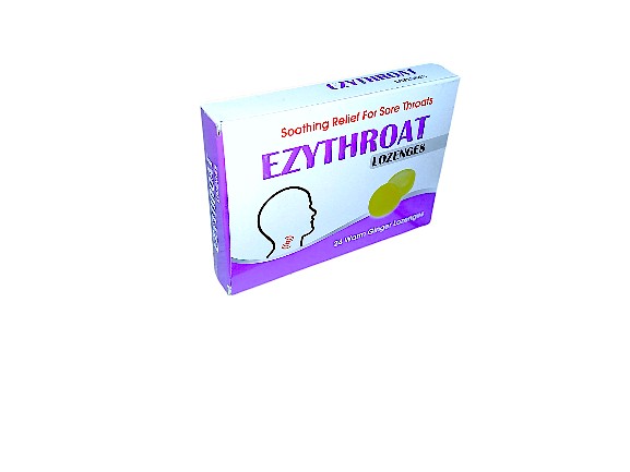 EZYTHROAT LOZENGES 24S