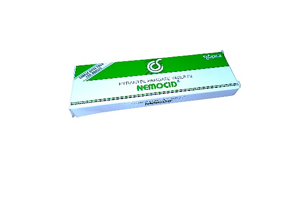 NEMOCID(PYRANTEL PAMOATE) TABS 250MG *3