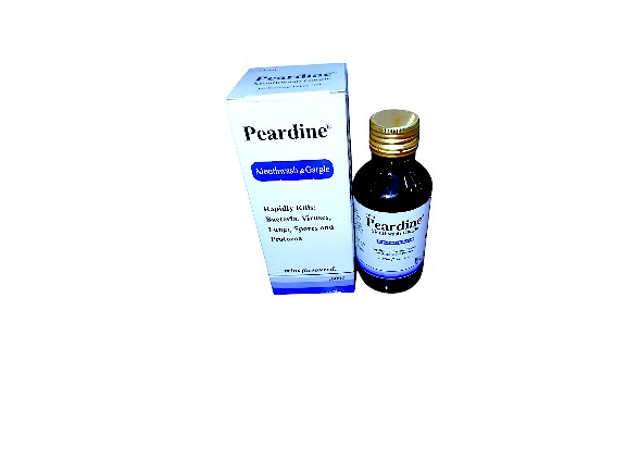 Peardine Mouthwash 100ml (Iodine 0.1%)