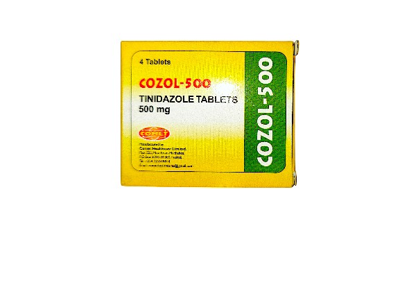 TINIDAZOLE (COZOL-500) TABS 500MG