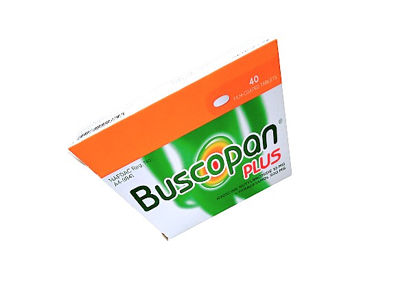 BUSCOPAN PLUS TABS 40'S
