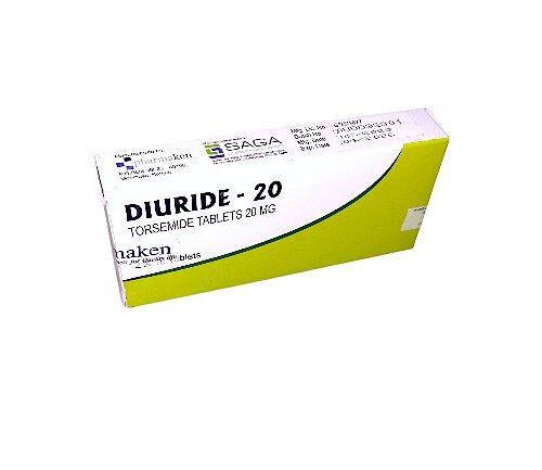 Diuride Tabs 20mg 20's (torsemide)
