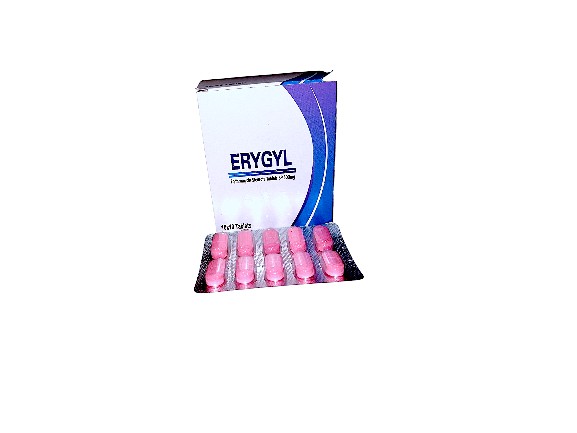 ERYGYL 500MG TABS 10*10'S