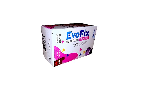 CEFIXIME 100MG/5ML (EVOFIX) 60ML