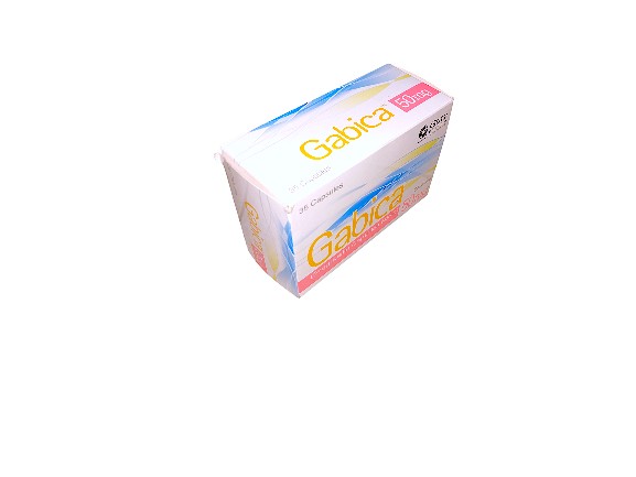 GABICA 50MG CAPS 35'S