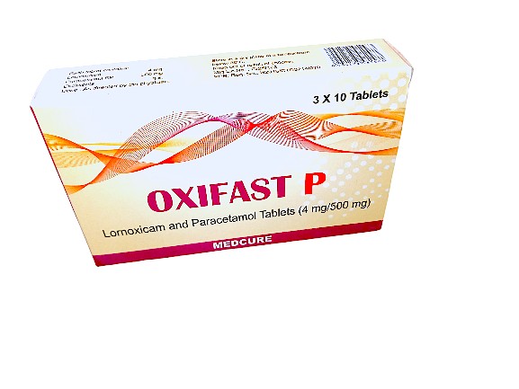 OXIFAST P 30S(LORNOXICAM4MG+PARCET500MG)