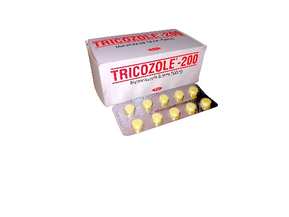 METRONIDAZOLE(TRICOZOLE)200MG 100S B/P