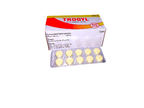 METRONIDAZOLE(TROGYL)400MG TABS 100S