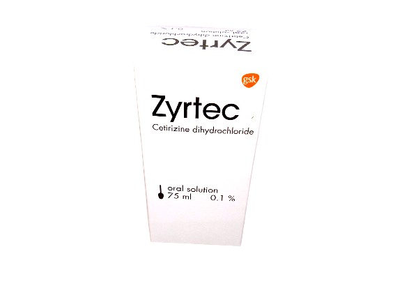 ZYRTEC SOLUTION 75ML